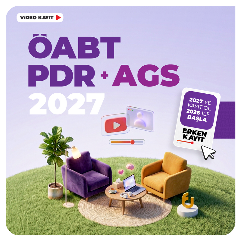 Farklı KPSS - PDR ÖABT + AGS 2027 | Video Kayıt