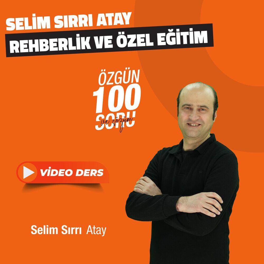 Selim Sırrı ATAY ile Rehberlik ve Özel Eğitim Soru Kampı | Eko Paket Video Dersleri