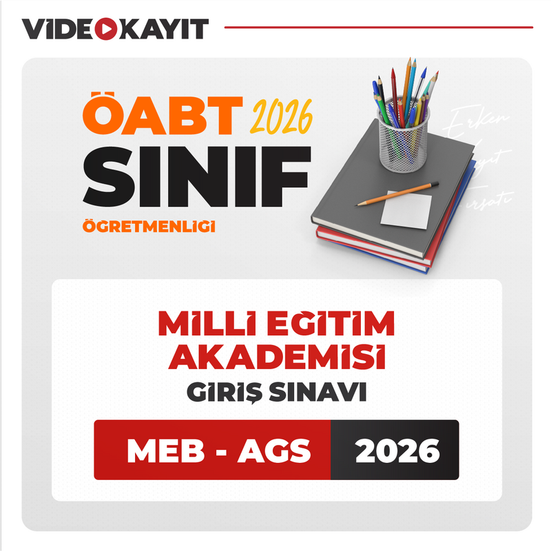 Farklı KPSS - Sınıf ÖABT + AGS 2026 | Video Kayıt
