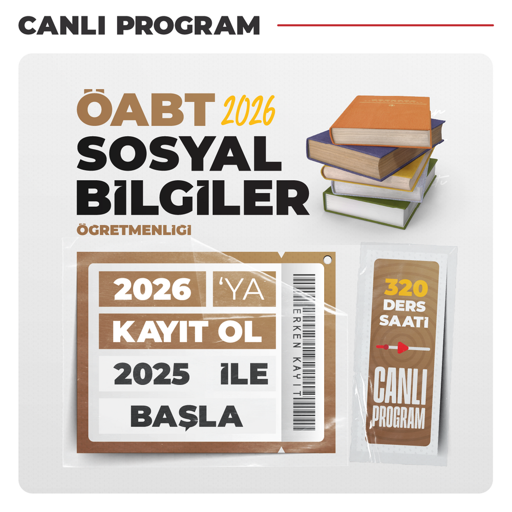 Sosyal Bilgiler ÖABT 2026 | Canlı Program