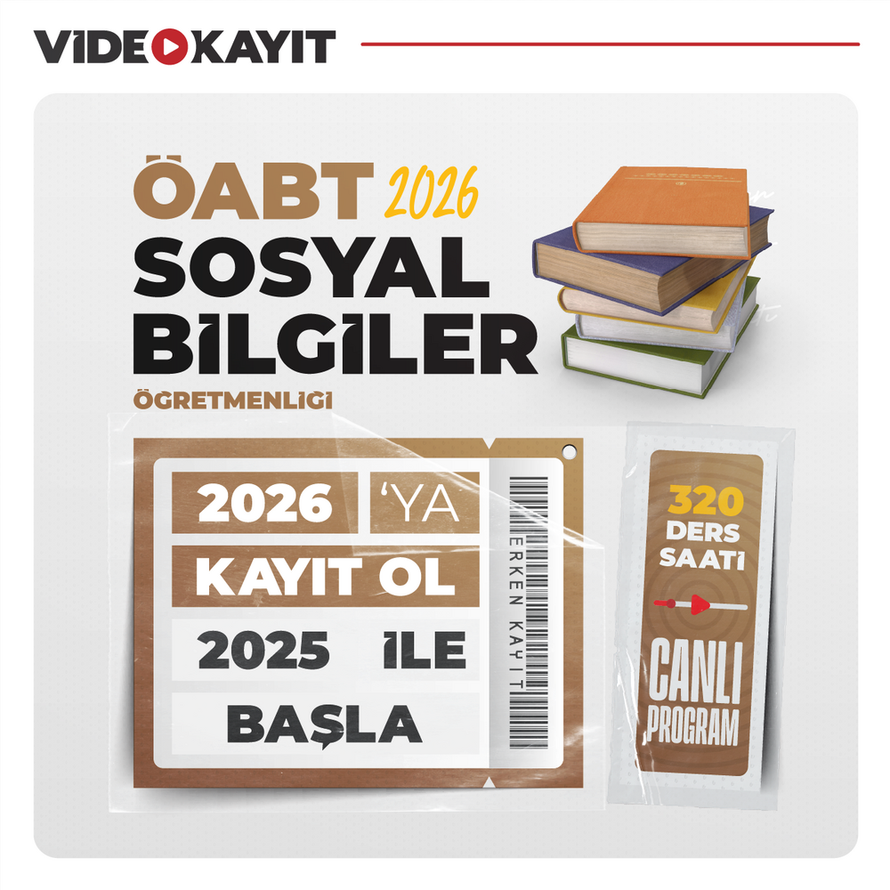 Sosyal Bilgiler ÖABT 2026 | Video Kayıt