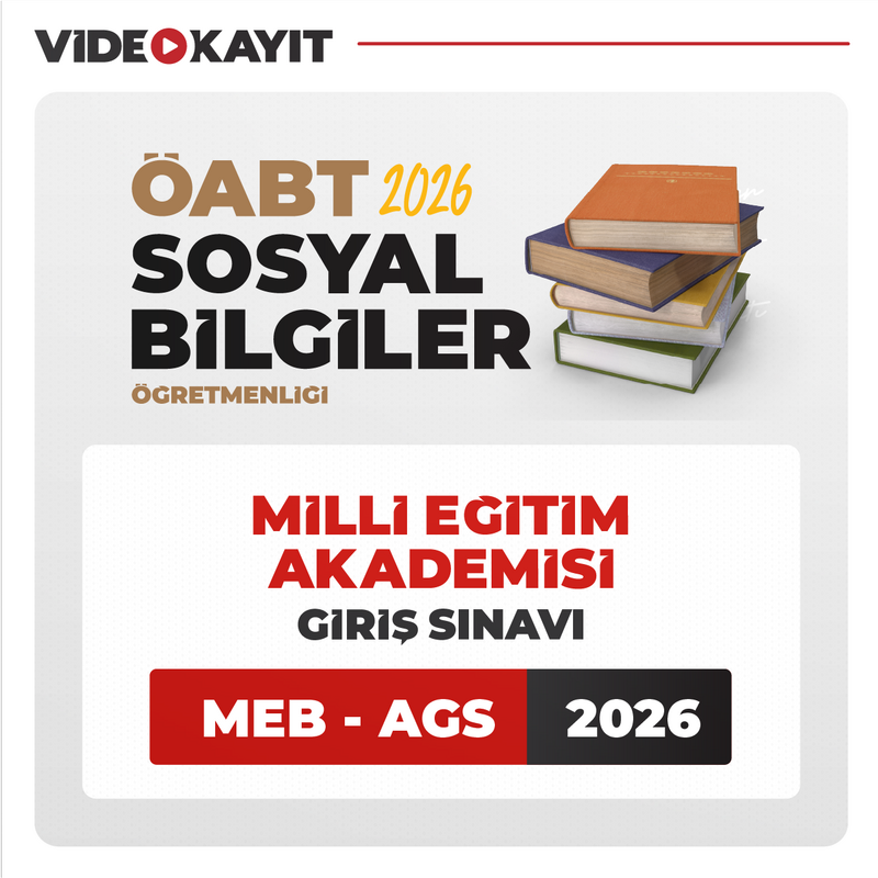 Farklı KPSS - Sosyal Bilgiler ÖABT + AGS 2026 | Video Kayıt