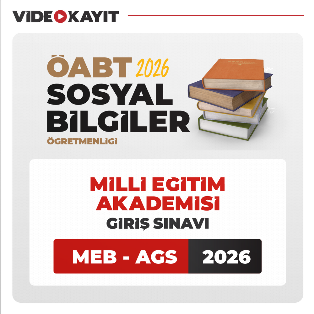 Sosyal Bilgiler ÖABT + AGS 2026 | Video Kayıt