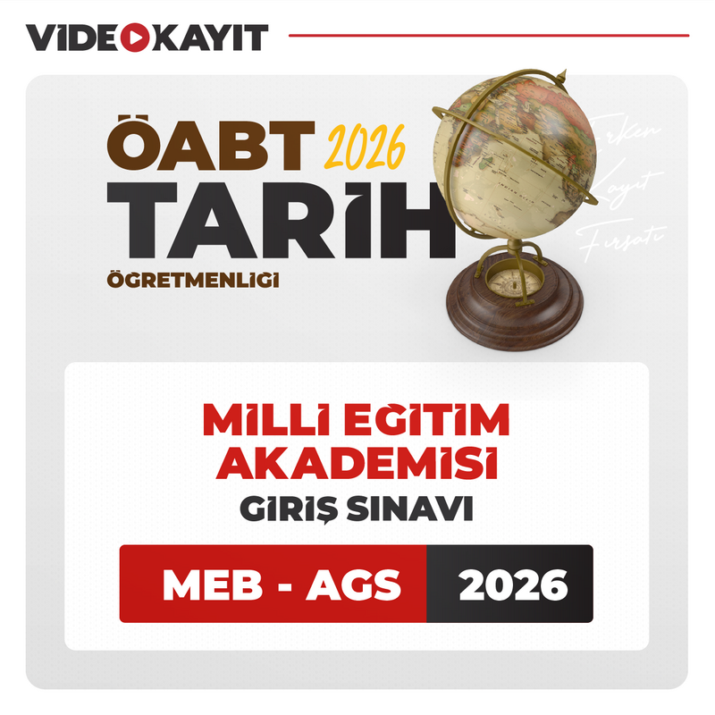 Farklı KPSS - Tarih ÖABT + AGS 2026 | Video Kayıt