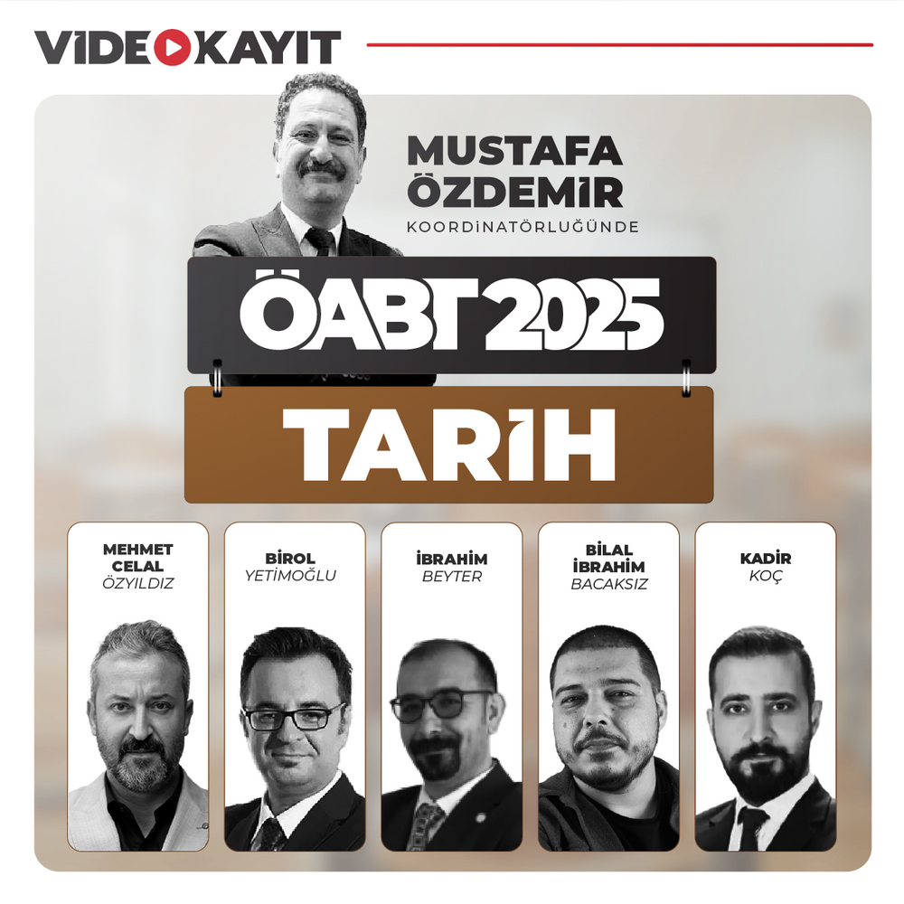 Tarih Öğretmenliği ÖABT 2025 | Video Kayıt