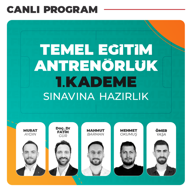 Temel Eğitim Antrenörlük Sınavlarına Hazırlık | Canlı Program - Thumbnail