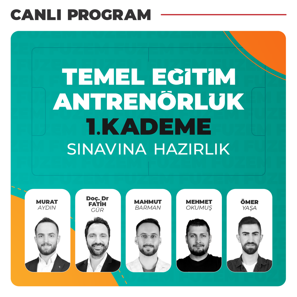 Temel Eğitim Antrenörlük Sınavlarına Hazırlık | Canlı Program