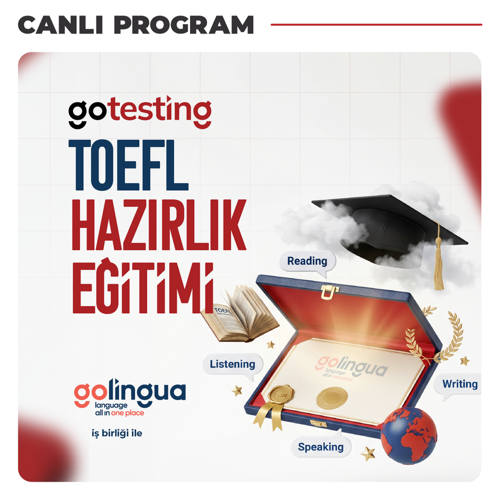 TOEFL Hazırlık Eğitimi | Canlı Program