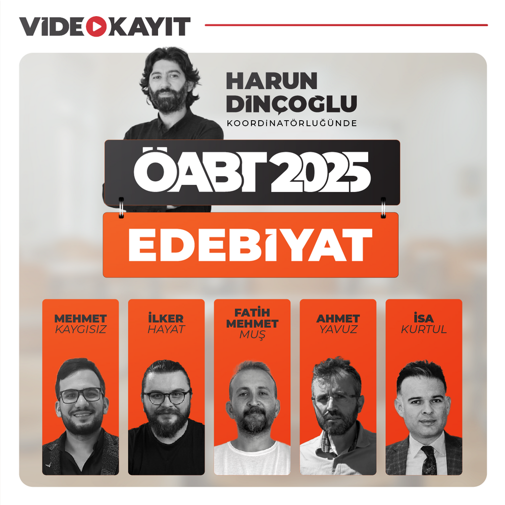 Türk Dili ve Edebiyatı Öğretmenliği ÖABT 2025 | Video Kayıt