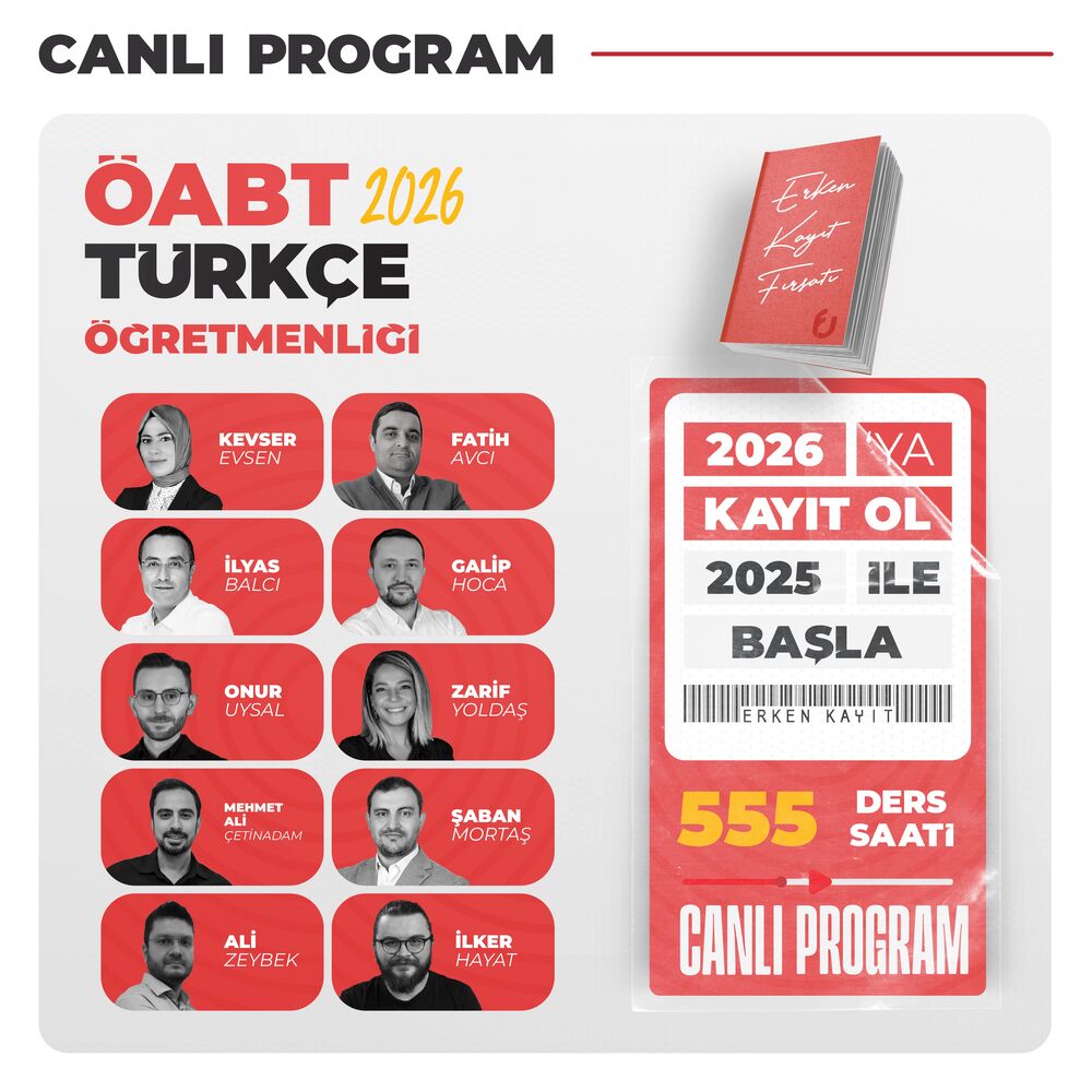 Türkçe ÖABT 2026 | Canlı Program