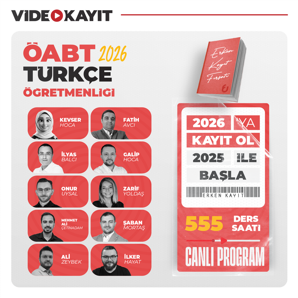 Türkçe ÖABT 2026 | Video Kayıt
