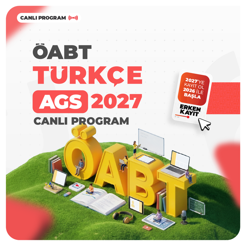 Farklı KPSS - Türkçe ÖABT + AGS 2027 | Canlı Program