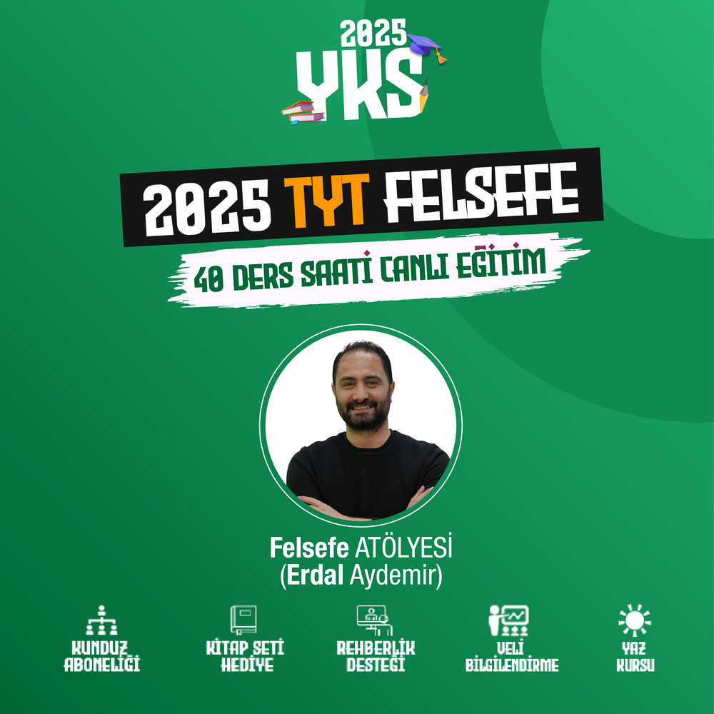 TYT Felsefe 2025 | Canlı Program