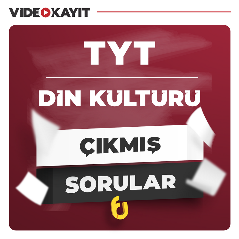Farklı YKS - TYT Din Kültürü Çıkmış Sorular | Tüm Yıllar