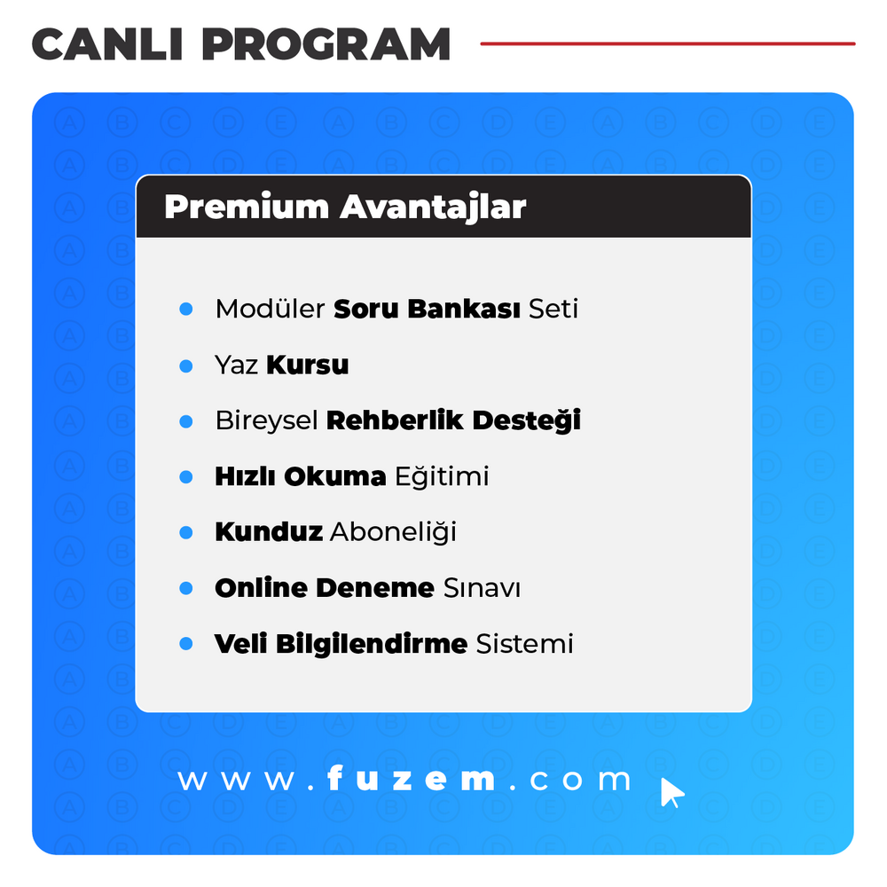 TYT Tüm Dersler + AYT Sayısal 2025 | Canlı Program