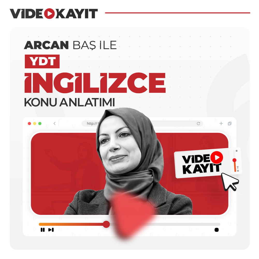 YDT 2026 İngilizce Konu Anlatımı | Video Kayıt