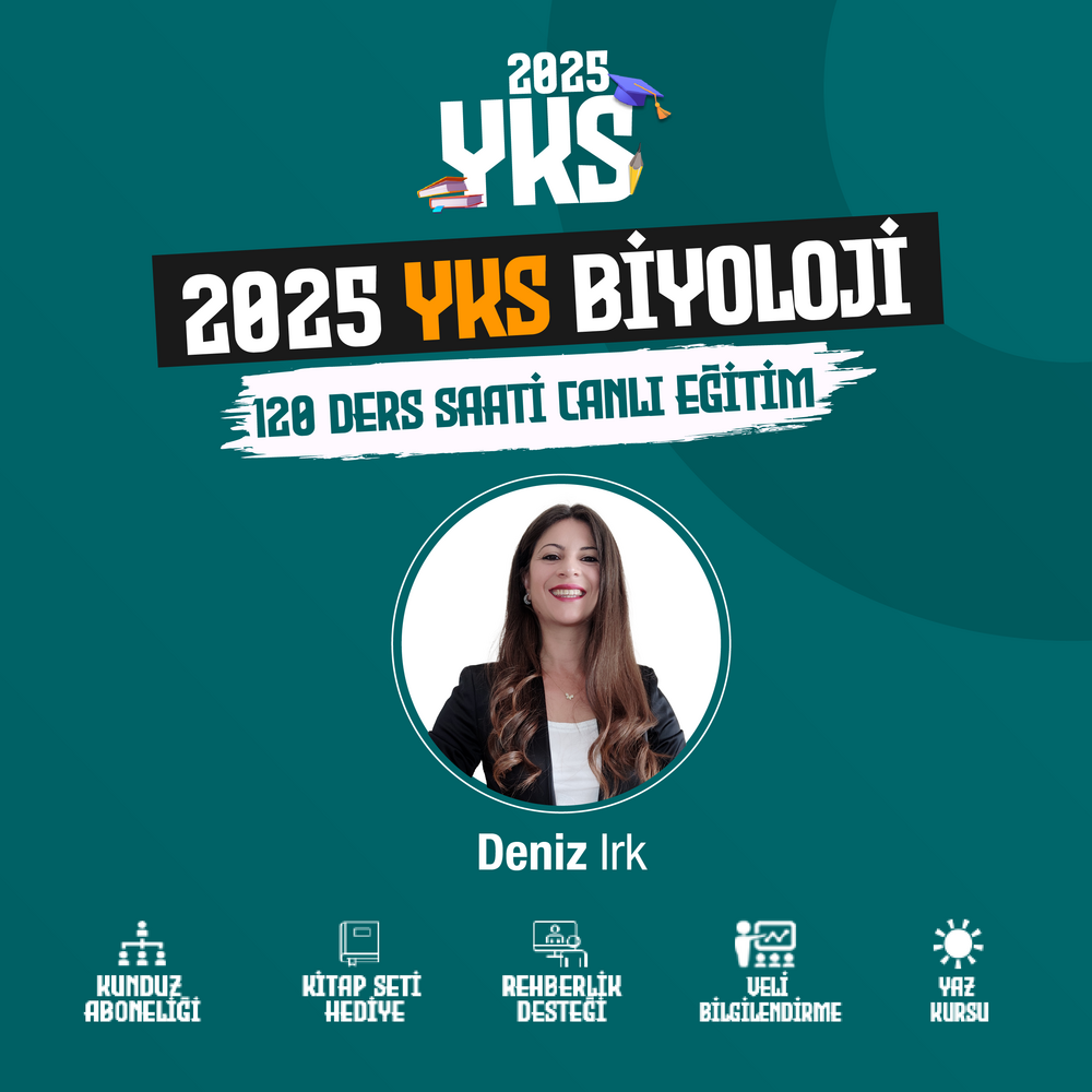 YKS Biyoloji 2025 | Canlı Program