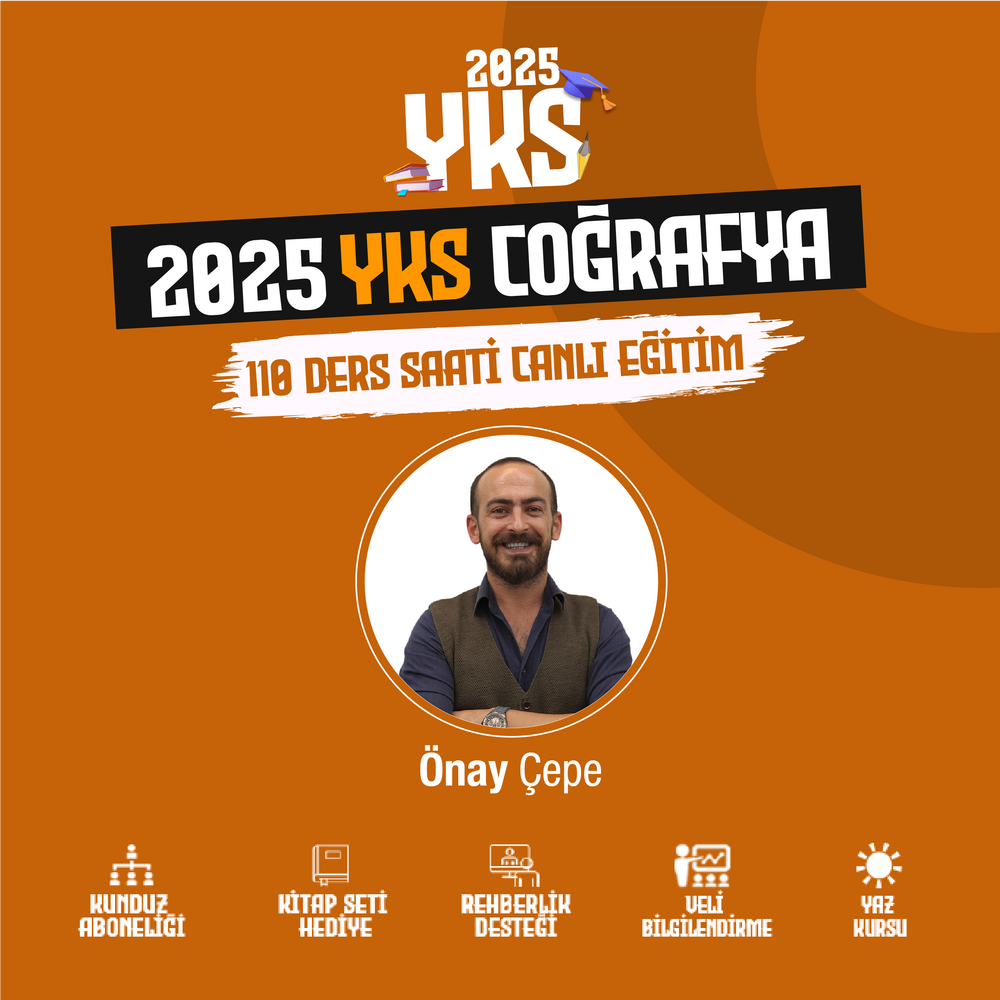 YKS Coğrafya 2025 | Canlı Program