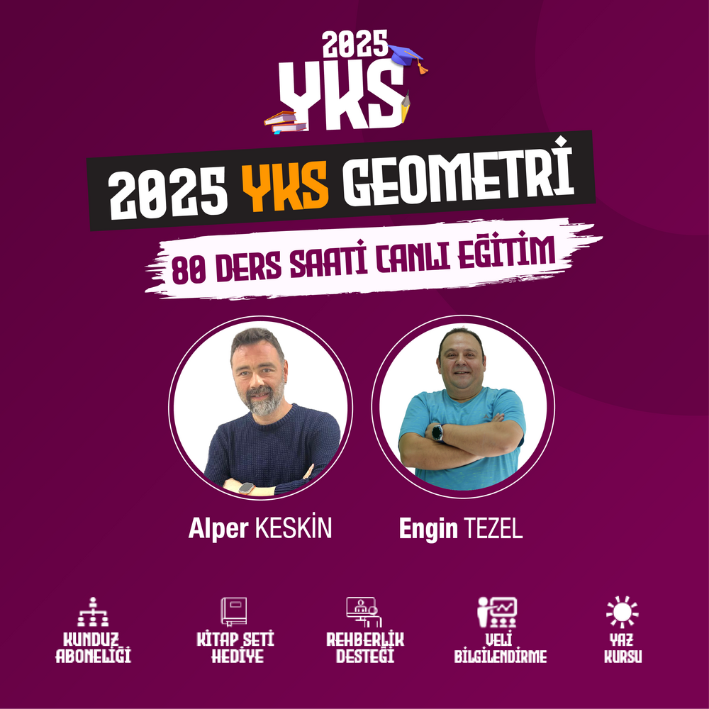 YKS Geometri 2025 | Canlı Eğitim