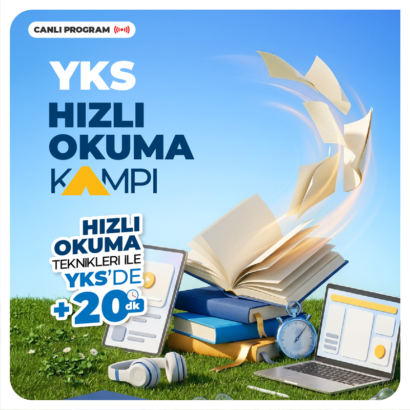 Farklı KPSS - YKS Hızlı Okuma Kampı 2027 | Canlı Program