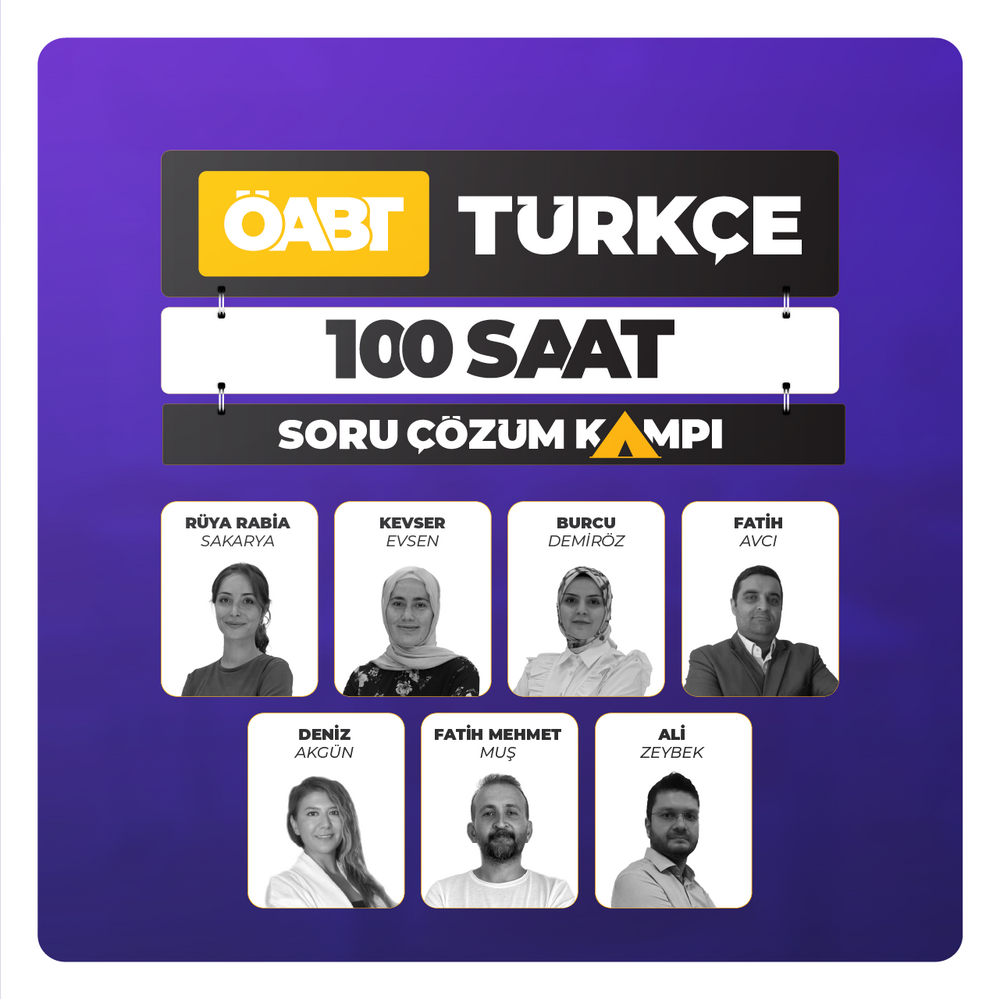 100 Saatte Türkçe ÖABT Soru Çözüm Kampı | Canlı Program